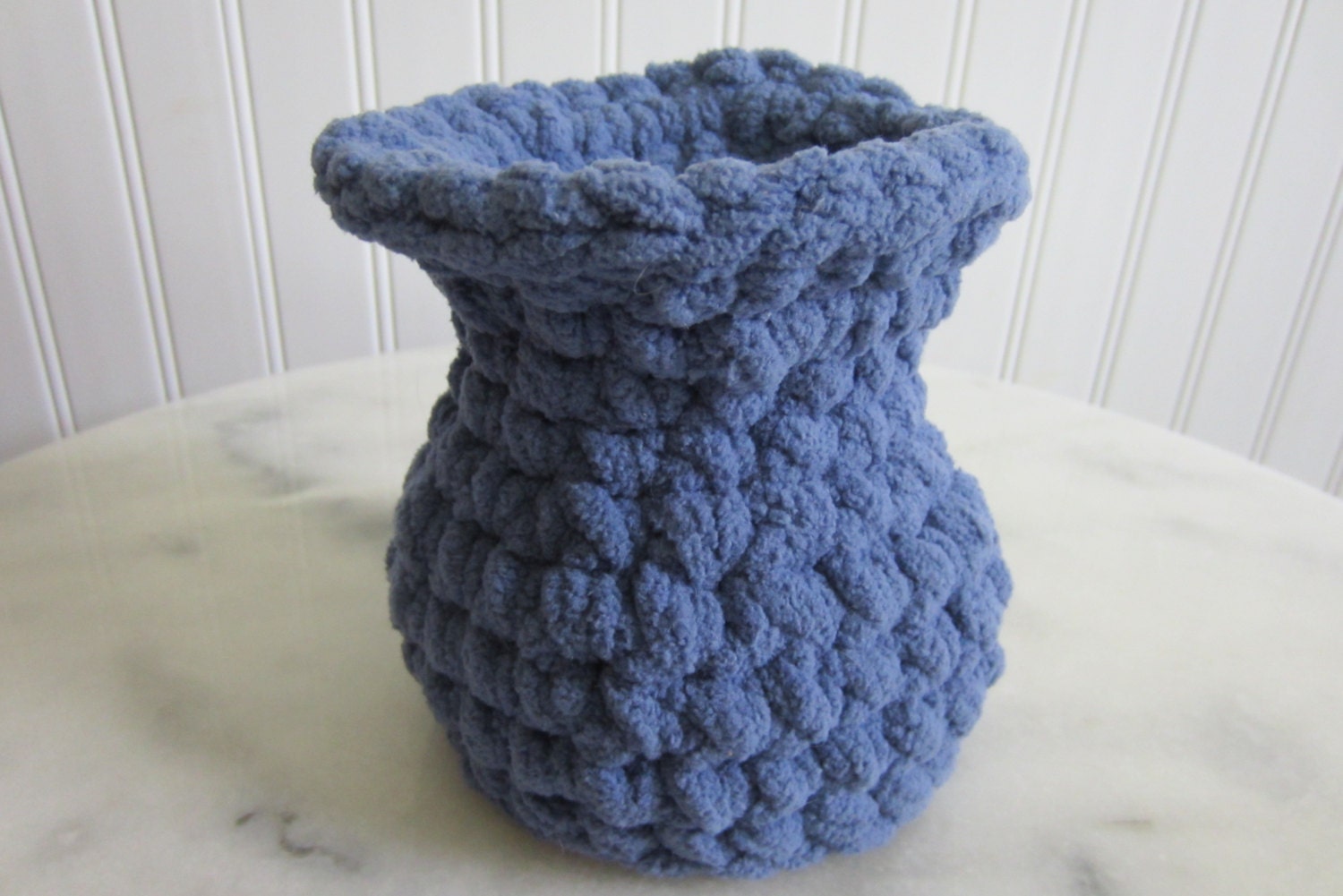 Upright Glasses Case Eyeglass Holder Crocheted Vertical Eye