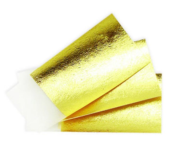 50 Off 24k Pure Gold Leaf 10 Sheets 35mm X 35mm Edible