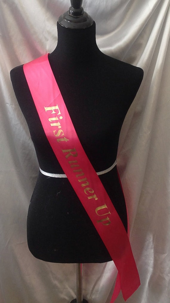 Custom Beauty Pageant Sashes personalized any by BeeHappySashes