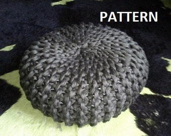 Popular items for knitted pouf on Etsy