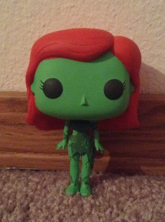 Items Similar To Custom Dc Comics Poison Ivy Funko Pop Vinyl Figure On Etsy 9190