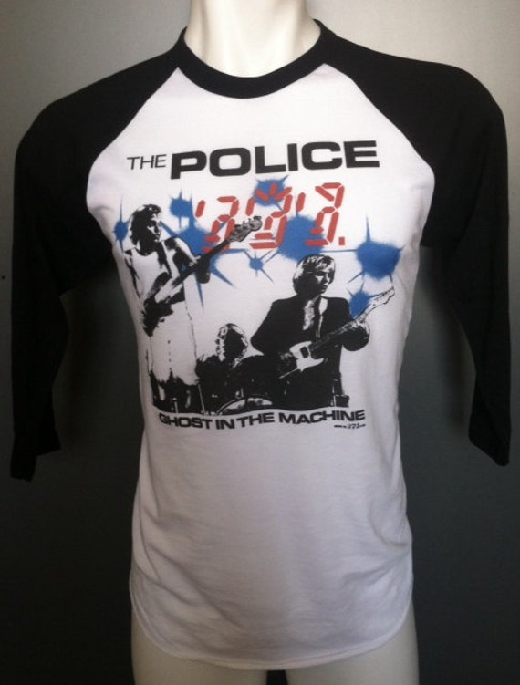 the police concert shirts