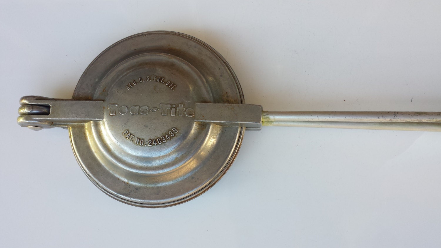 Vintage ToasTite Metal Sandwich Maker 1950s Retro Tool.