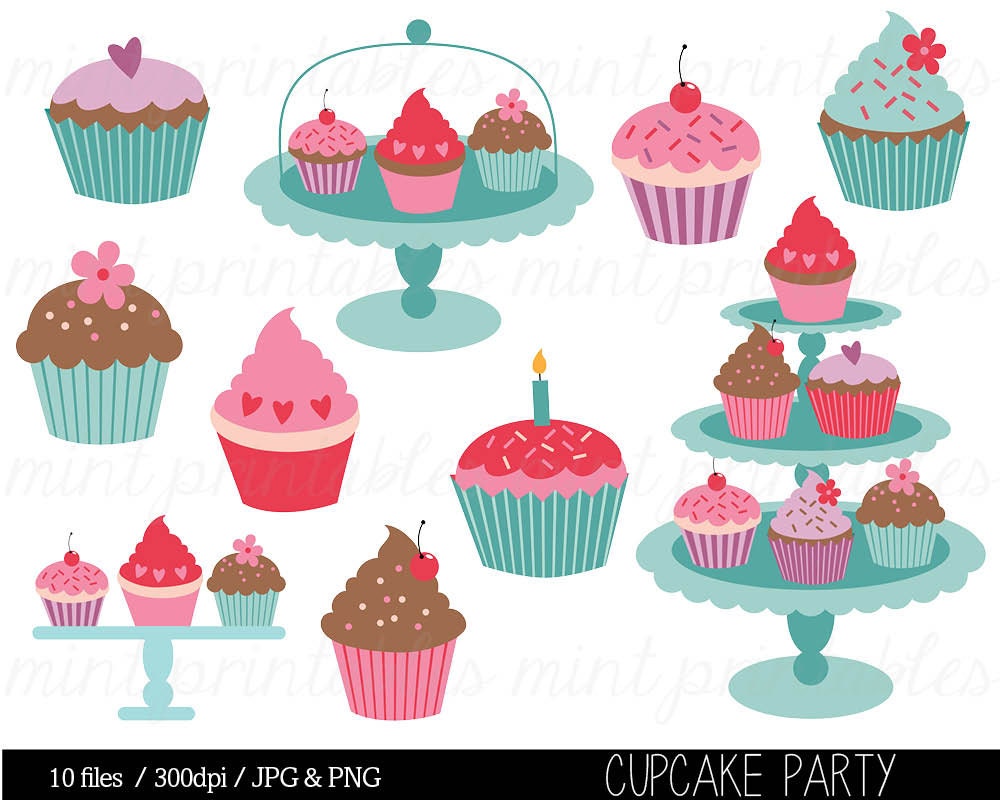Clip Art Free Cupcake Clipart cup cake clip art etsy cupcake clipart birthday invitation commercial personal buy 2 get 1 free