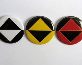 Reboot Icon Symbols 2.25" Pinback Button