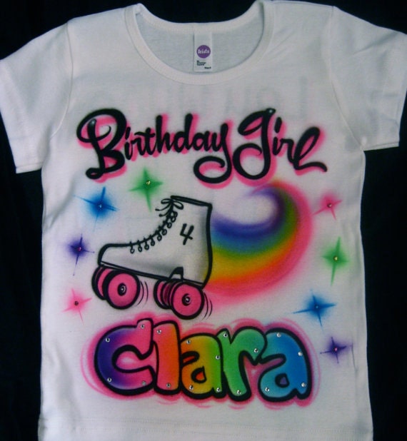 birthday airbrush shirts