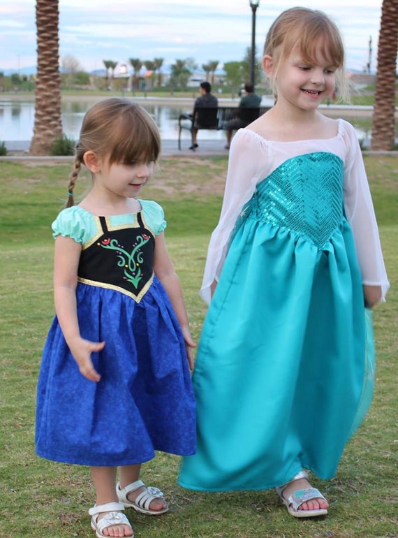 Items similar to Princess Party Dress for Infants and Girls size 12m to ...
