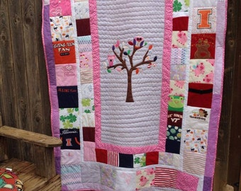 Memory Quilt with Center Design