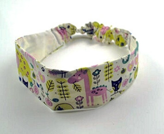 Items similar to Cute Animal Safari Print Headband (Free Shipping!) on Etsy