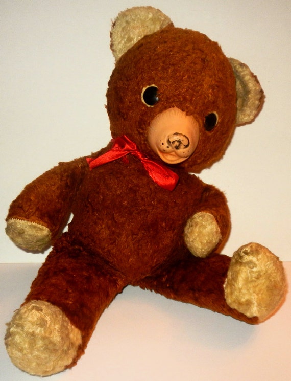 vintage teddy bear patternfree