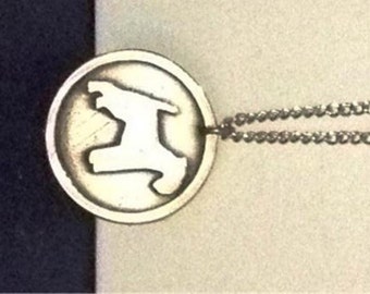 Terrier medallion and chain