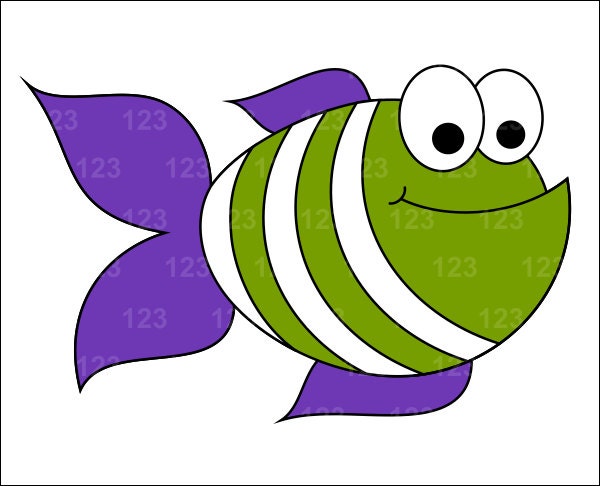 green fish clip art - photo #28
