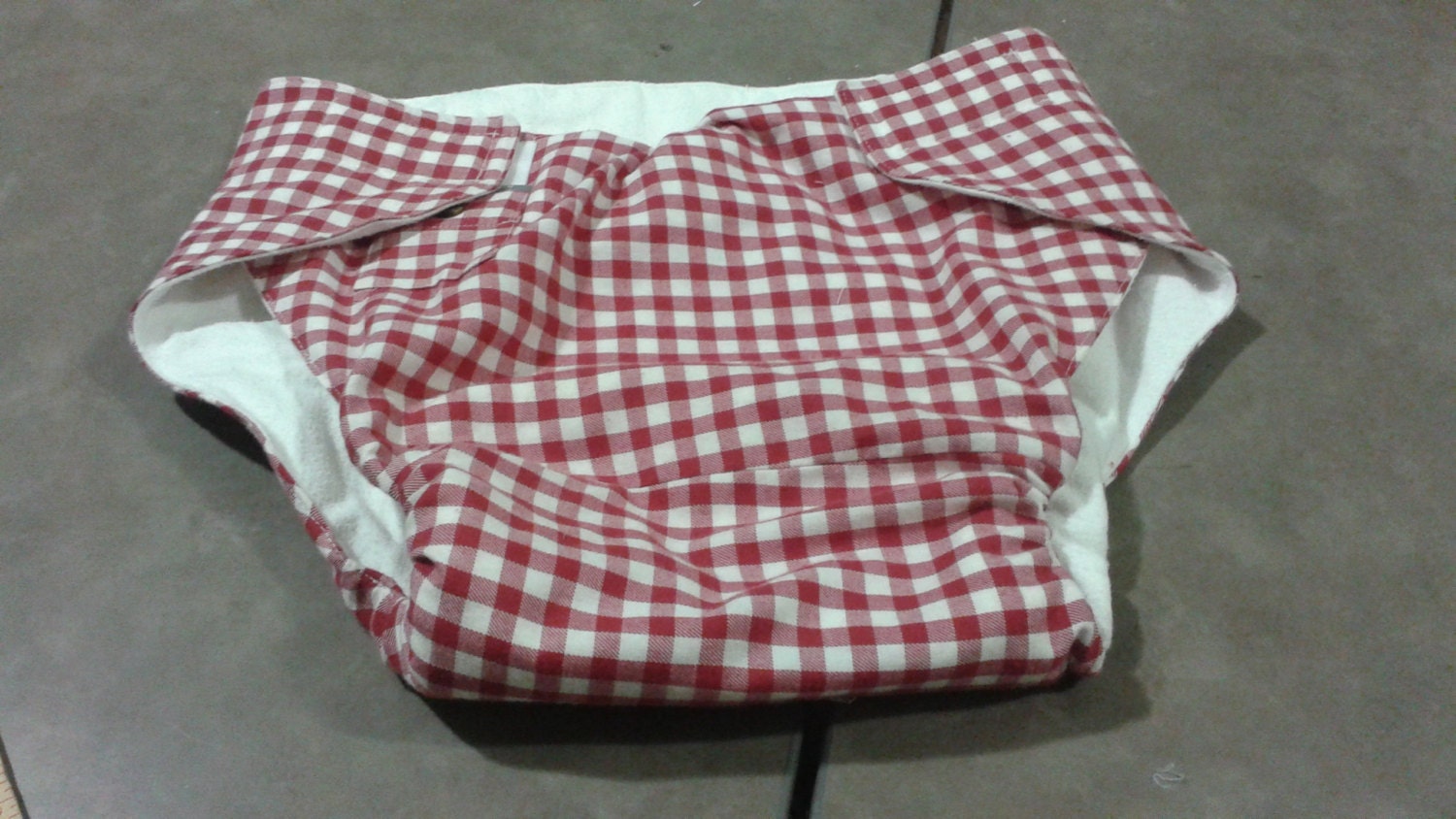 PACK of THREE fitted adult cloth diapers various prints