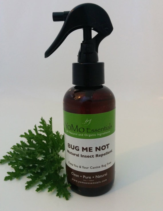 BUG ME NOT All Natural Insect Repellent For Human and Canine Use