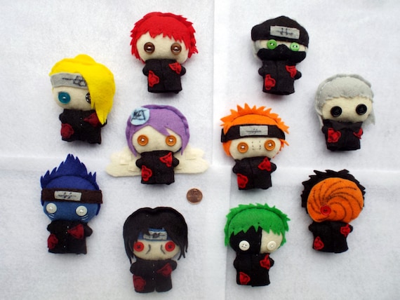 akatsuki plushies