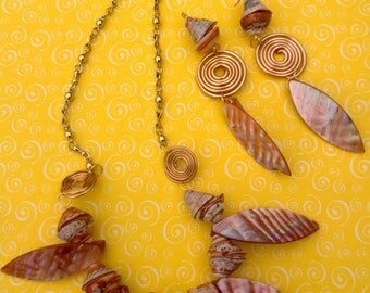 Coral natural shells and stones.