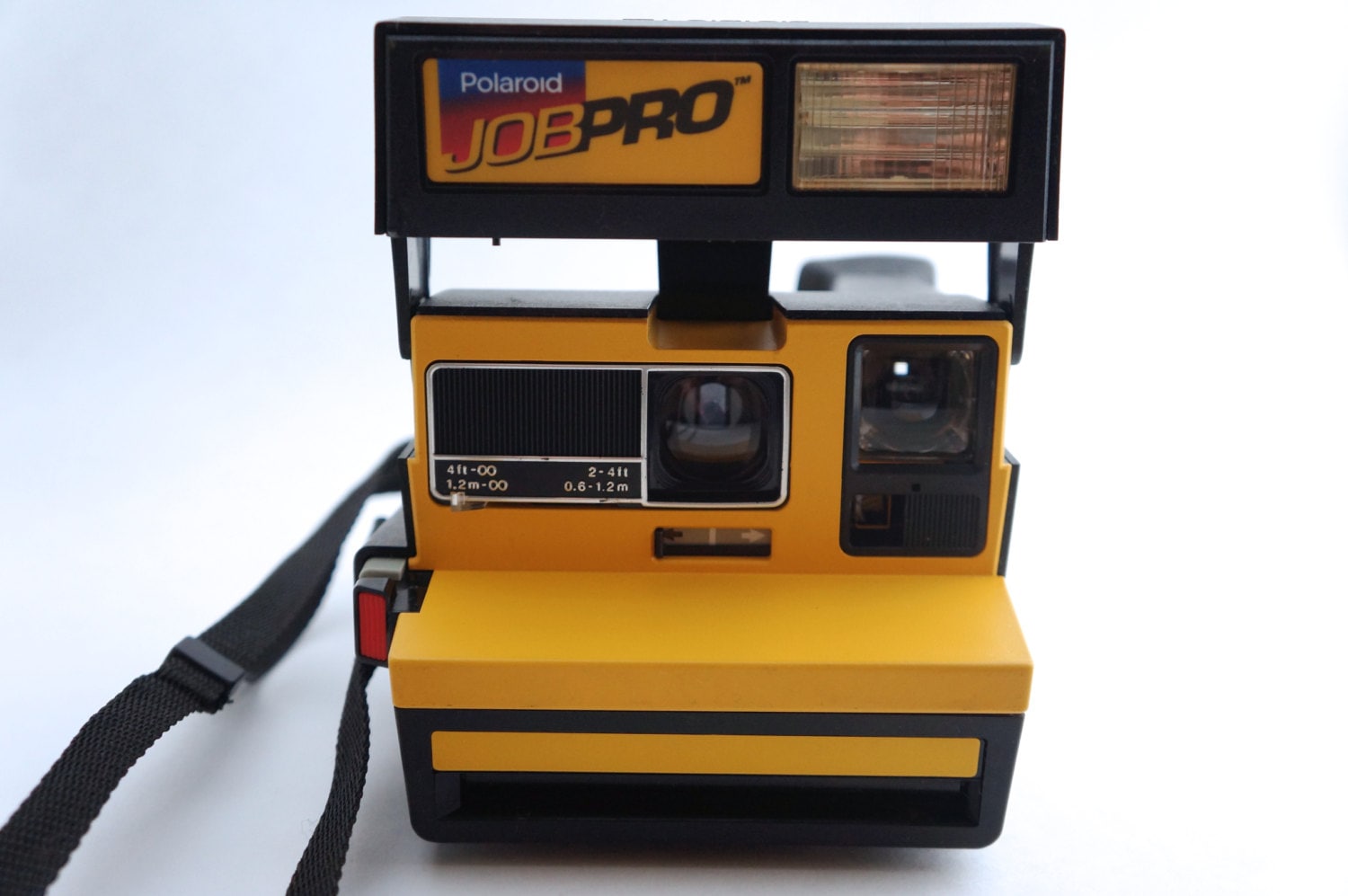 Polaroid Yellow Job Pro 600 Instant Film Camera Takes