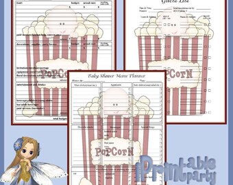 Items similar to INSTANT DOWNLOAD - Printable - Ready to POP popcorn tags / labels For Baby ...