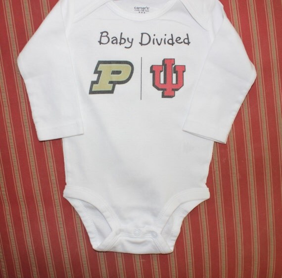 College Baby Divided Bodysuit
