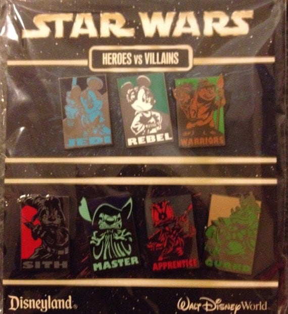 star wars trading pins disney