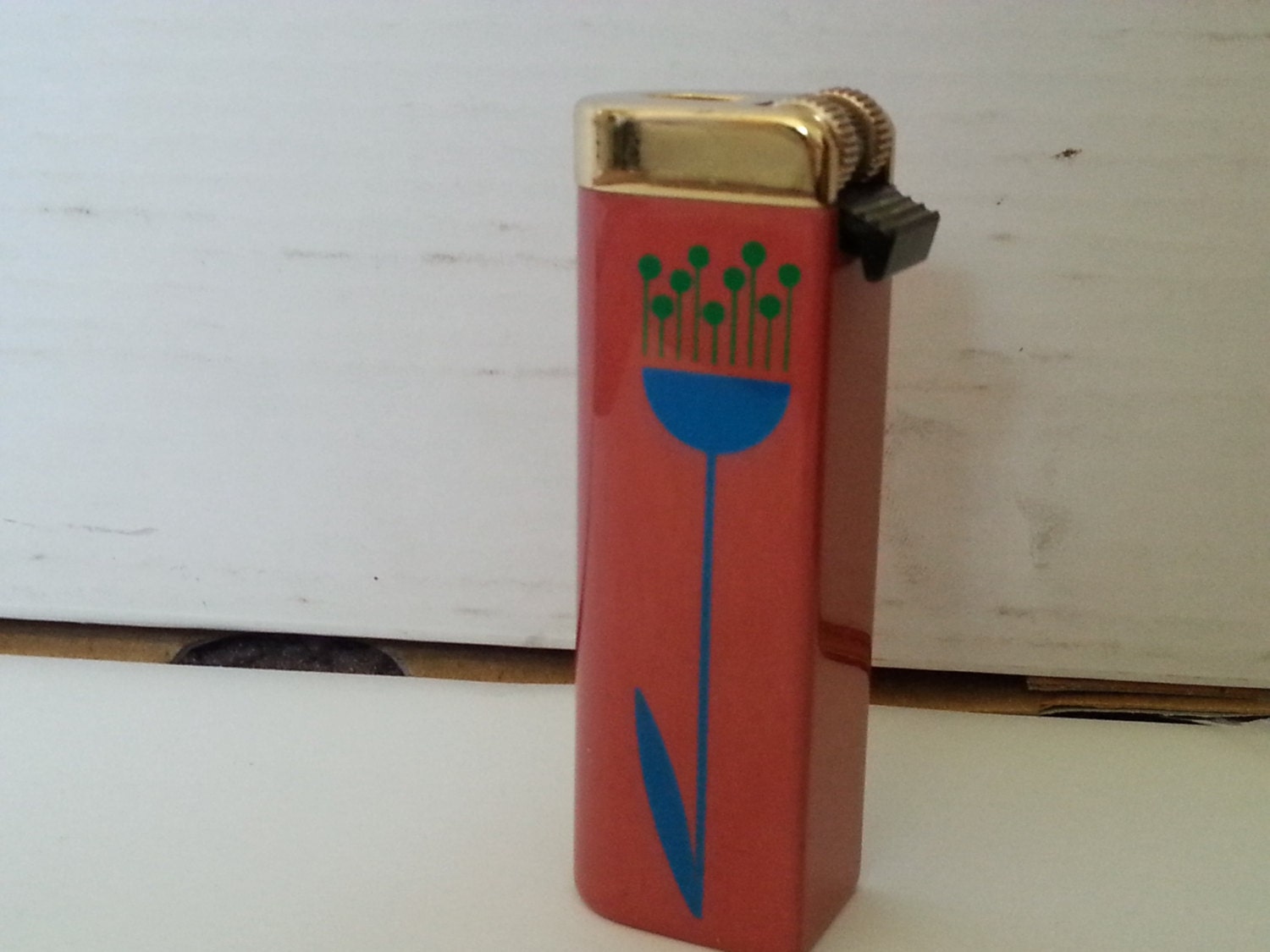 Cigarette Lighter / Mod 1960s French Lighter by YourGreatestStory