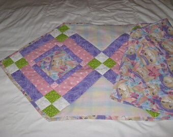 Quilted Easter Table Runner