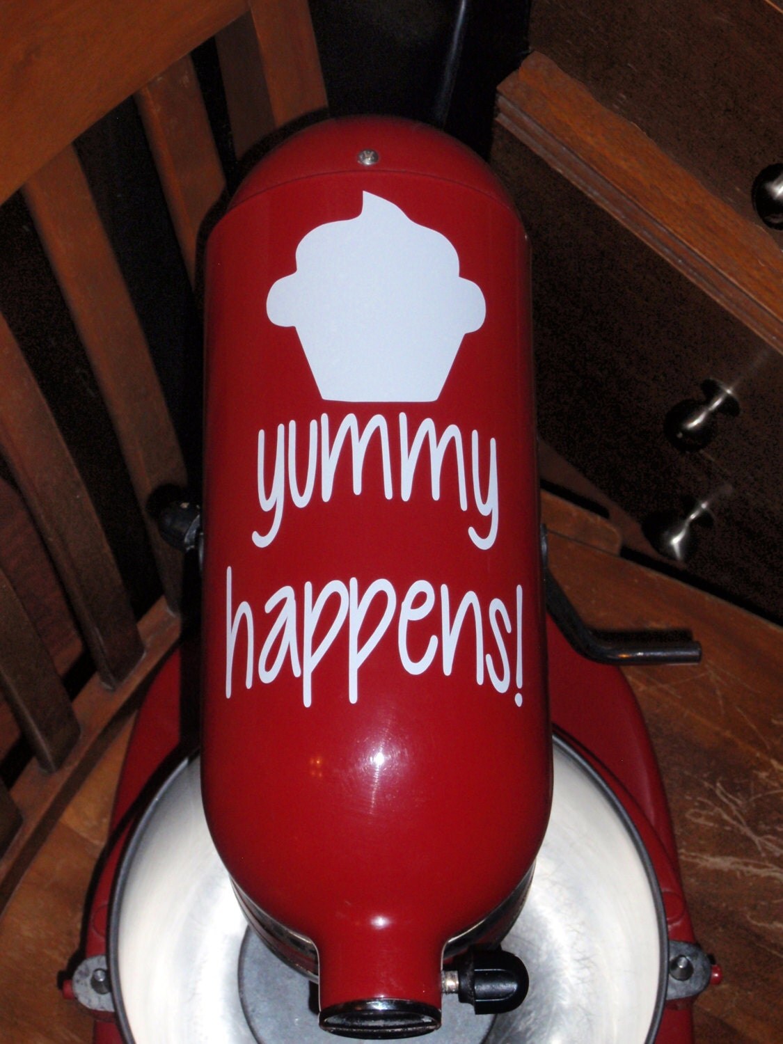 KitchenAid vinyl decal KitchenAid mixer vinyl sticker Kitchen