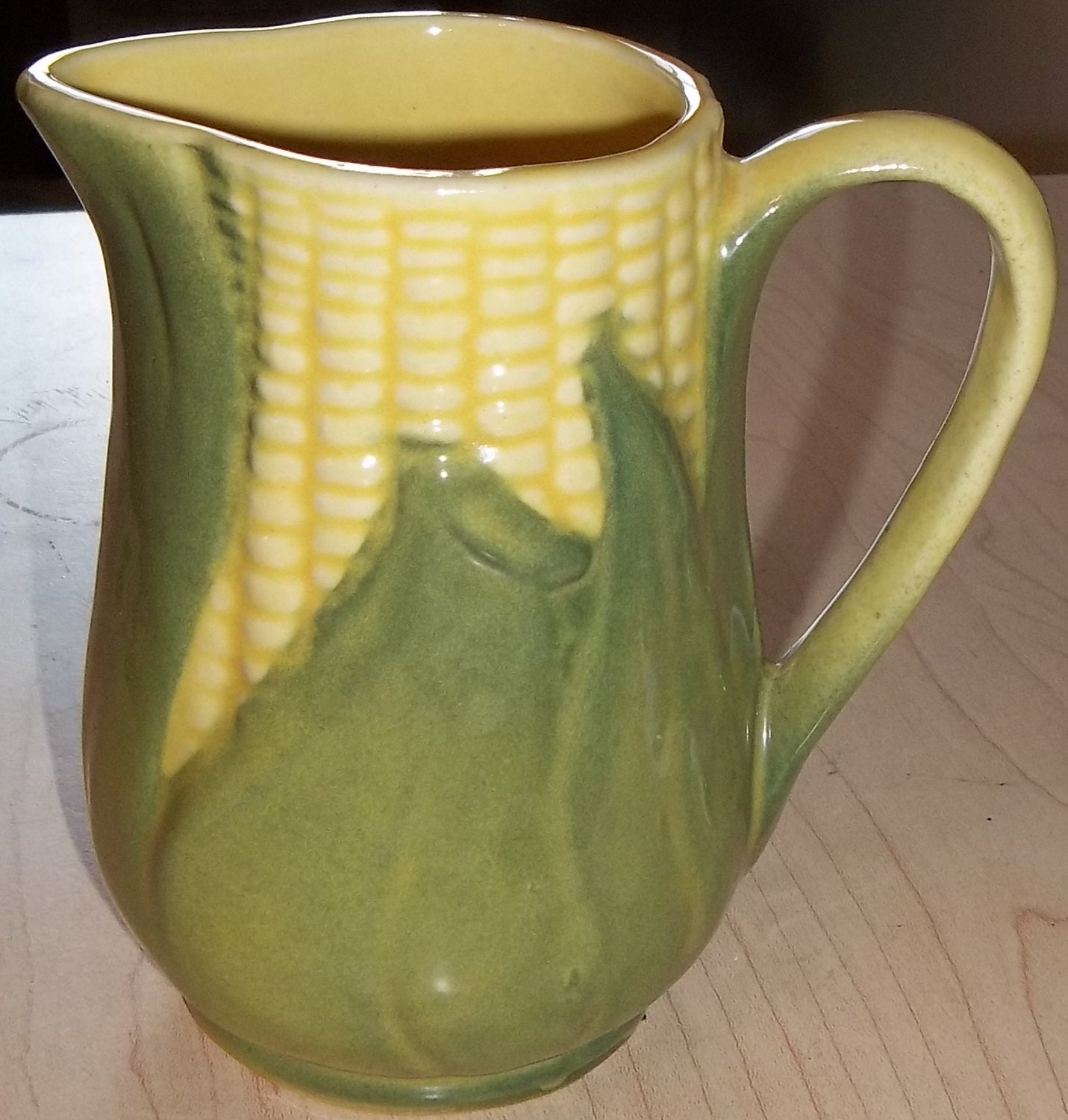 SALE Vintage Shawnee Corn King Creamer 70 1940