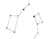 Printable Art Big Dipper Constellation Star by PrintYourHeartOut