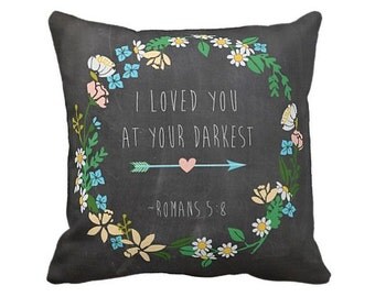Items similar to Pillow Cover Do All Things With Love on Etsy