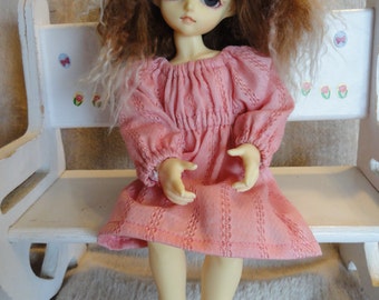 Yo-sd bjd Chemise Dress Pink