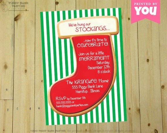 sock exchange invitation items similar to sugar cookie invitation sock exchange invitation items similar to sugar cookie invitation