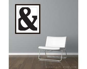 Ampersand Wall Art ampersand wall art | etsy Ampersand Wall Art ampersand wall art | etsy