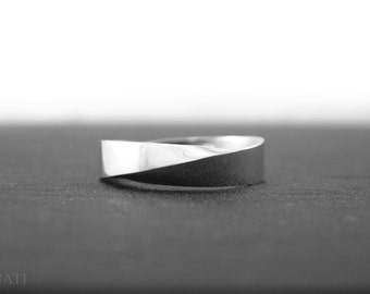 mobius strip wedding rings