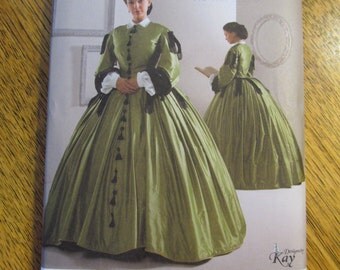 1860s Museum REPRODUCTION Civil War Day Dress - CHOOSE Your Size ...