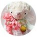 Reserved 4 Inch Mint Panda PETIT GATEAU Artist OOAK Collectible Pocket Sized Miniature Teddy Bear By OddPrincess, Bear For Blythe
