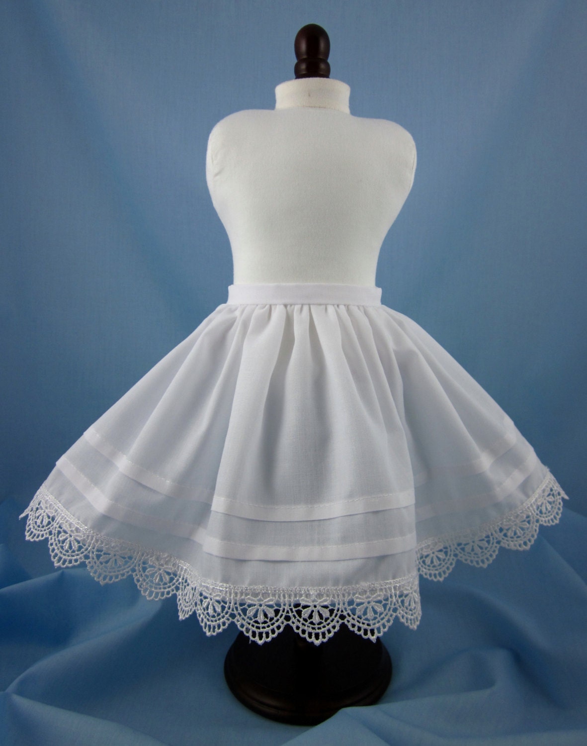 18 Inch Doll Petticoat 7 inches long For 1860s Dresses