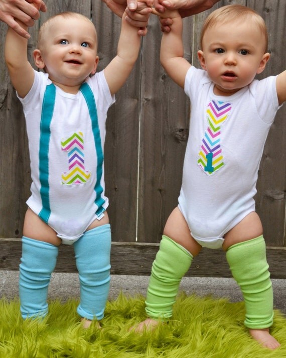 Items similar to First Birthday Outfit Boy, Twin Boy Birthday Set, Boy
