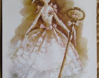 Vintage Gordon Fraser - Twenty First Birthday Card from the 1970s - Francis Saint-Marc