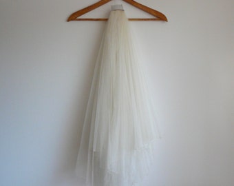 Reworked 1920s Silk Veil