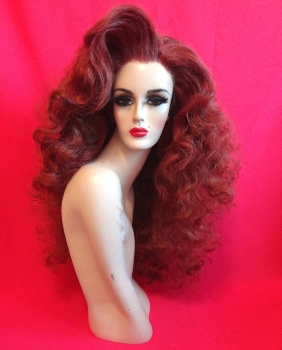 RITA HAYWORTH WIG Custom Lace Front Professional by nycwigs