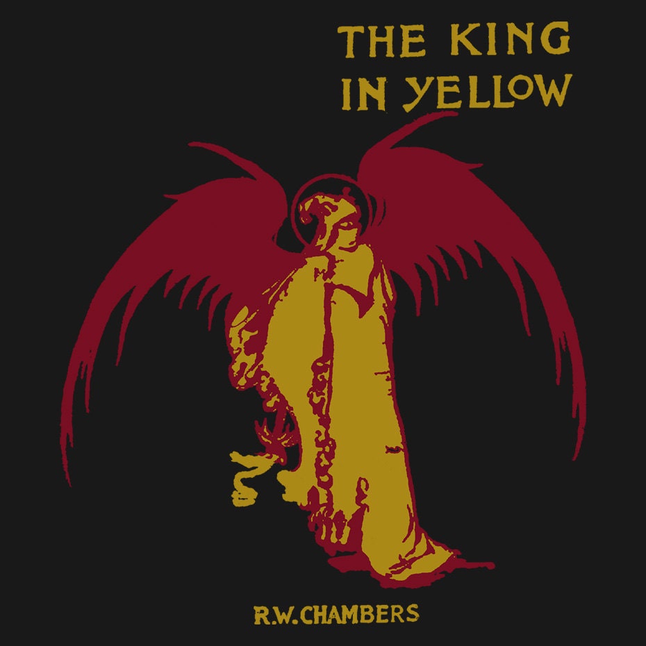 The King In Yellow Book Art Shirt