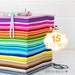 100% Wool Felt Sheets - 15 Sheets of 8" X 12" - Merino Wool Felt - Pure Wool Felt Sheets - 15 Felt Sheets - You Choose your Colors