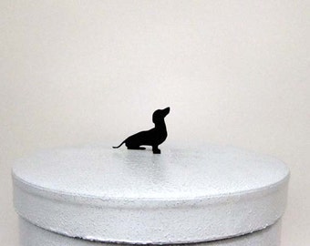 Wedding Cake Topper - Dachshund cake topper