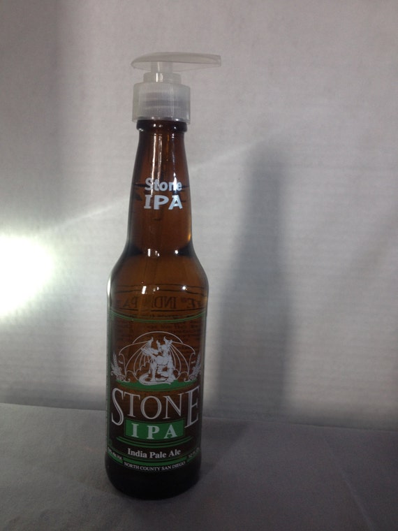 Stone Brewery IPA Beer Bottle Soap Dispenser