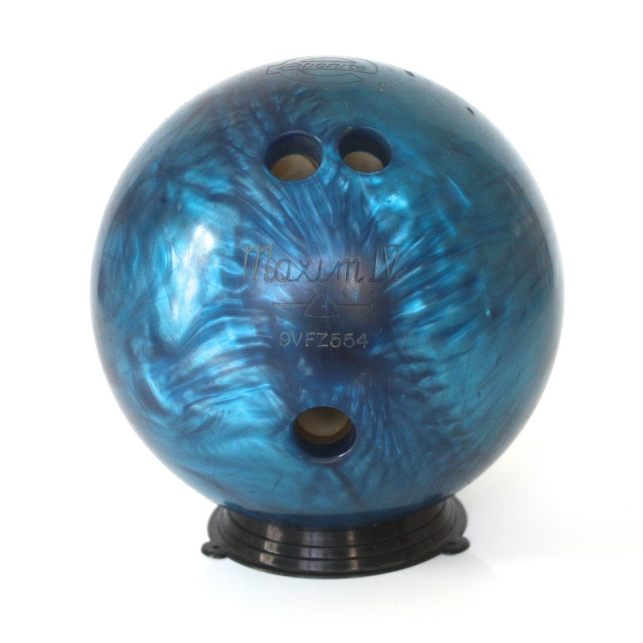Vintage Aqua Pearl Ebonite Bowling Ball Maxim IV by UptownFound