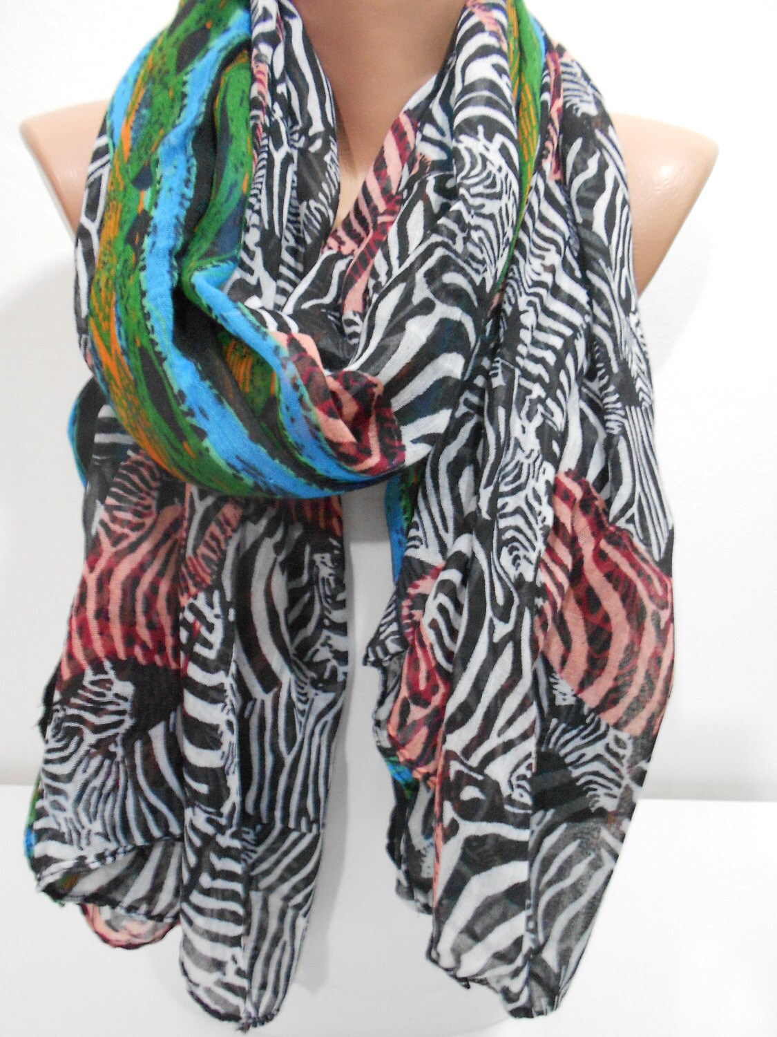 shawl animal print