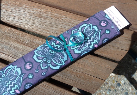Seat Belt Cover Purple Blue Dragonfly Bee Shoulder Pad