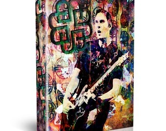 Breaking Benjamin Art, Hard Rock Canvas Art Print