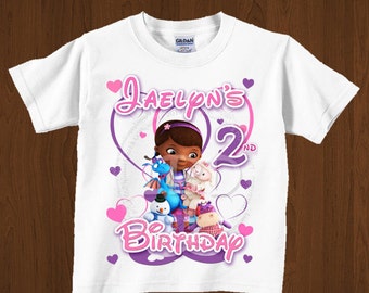 Doc Mcstuffins Birthday Shirt Iron On Images Printable -YOU PRINT